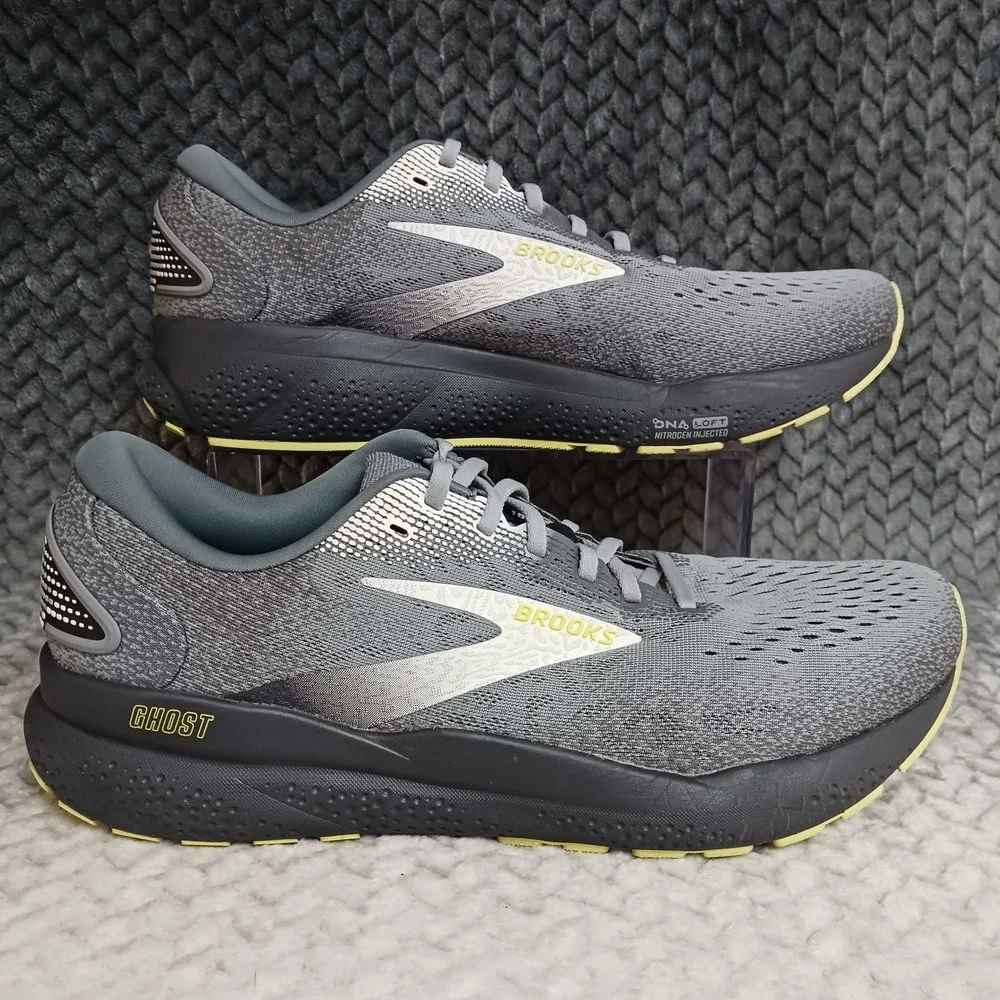 Brooks Ghost 16 Primer Lime Men's Walking Running Sneakers Shoes Size 11